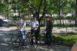 Сотрудники полиции Уссурийска провели профилактическое мероприятие «Береги велосипед»