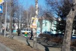 Полиция проводит проверку по факту размещения рекламного баннера в Уссурийске