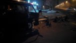 Водитель легкового авто снес фонарный столб в Уссурийске