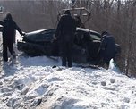 Два человека сильно пострадали в аварии на трассе Владивосток-Уссурийск