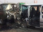 Страшное столкновение 2-х микроавтобусов сегодня произошло в Уссурийске