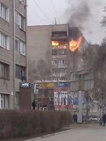 Пожар в Уссурийске: огнём охвачено уже три этажа (видео) 