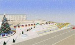 Строительство ледового городка на центральной площади начнется с 1 декабря