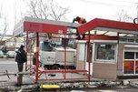 В Уссурийске приступили к ремонту автобусных остановок