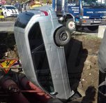 Девушка увела авто в канаву, чтобы не попасть в аварию в Уссурийске
