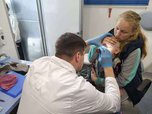 Автопоезд «Здоровье» продолжает медицинский осмотр детей Уссурийского городского округа