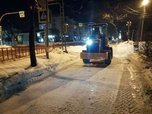 На улицах Уссурийска ночью было задействовано 22 единицы техники