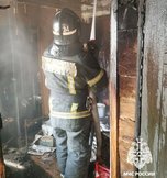 Квартира сгорела в одном из домов Уссурийска