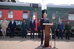 Агитпоезд Минобороны «Единство в памяти. Сила в подвиге!» прибыл в Уссурийск