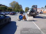 В Уссурийске продолжаются работы по ремонту сетей ливневой канализации