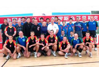 Волейбольные российские и китайские команды встретились в Уссурийске