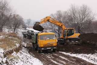 Временный надежный мост в селе Кроуновка будет построен до конца ноября