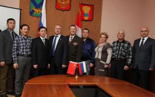 Официальная встреча с делегацией приграничного города  Суйфеньхэ состоялась в Уссурийске