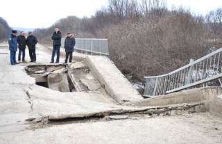 Ситуация с мостом в селе Яконовка находится под контролем