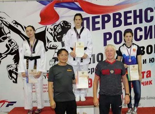 Тхэквондистка из Уссурийска Элла Борисова стала победительницей первенства России