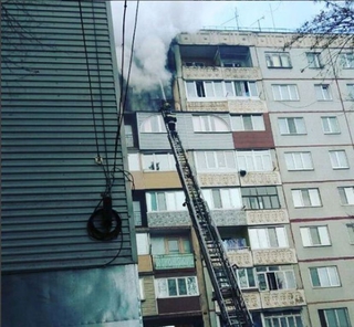 В Уссурийске загорелись две квартиры
