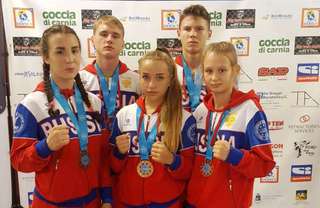 Кикбоксеры из Уссурийска стали серебряными призерами первенства мира