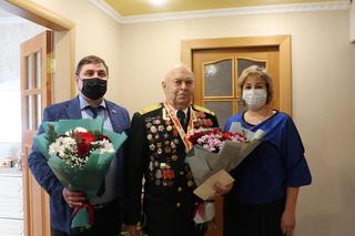 В Уссурийске поздравили с днем рождения ветерана ВОВ