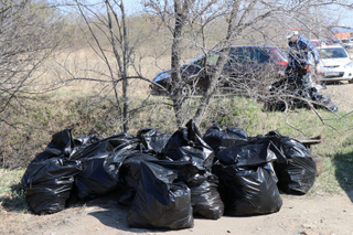 Во время общегородского субботника в Уссурийске собрали 335 кубометров мусора