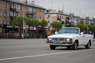 Парад войск в честь 79-ой годовщины Победы прошел в Уссурийске