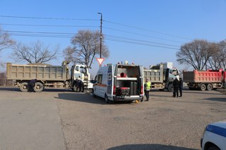 В Уссурийске усилен контроль за соблюдением ограничений для большегрузного транспорта