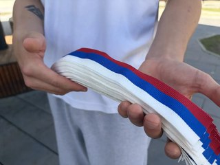 В преддверии Дня России в Уссурийске стартовала всероссийская акция &laquo;Российский триколор&raquo;