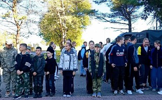 Казачата &mdash; бравые ребята: в Воздвиженке прошли состязания для школьников