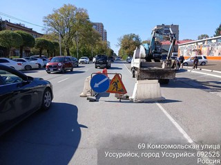 В Уссурийске продолжаются работы по ремонту сетей ливневой канализации