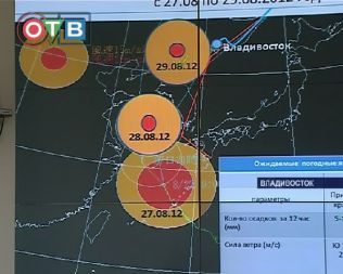 Население Дальнего Востока оповещают в связи с тайфуном «Болавен»